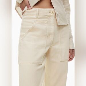 Wilfred Cream Straight Leg Women's Jeans